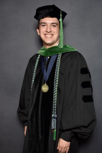 Logan Ballard graduated with honors from the Medical College of Georgia